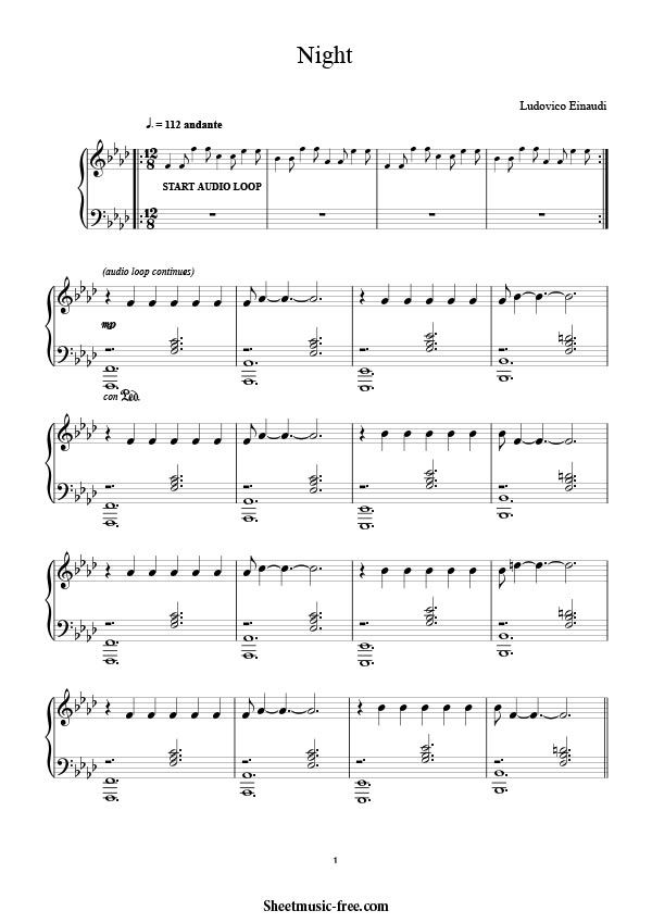 ludovico einaudi sheet music pdf